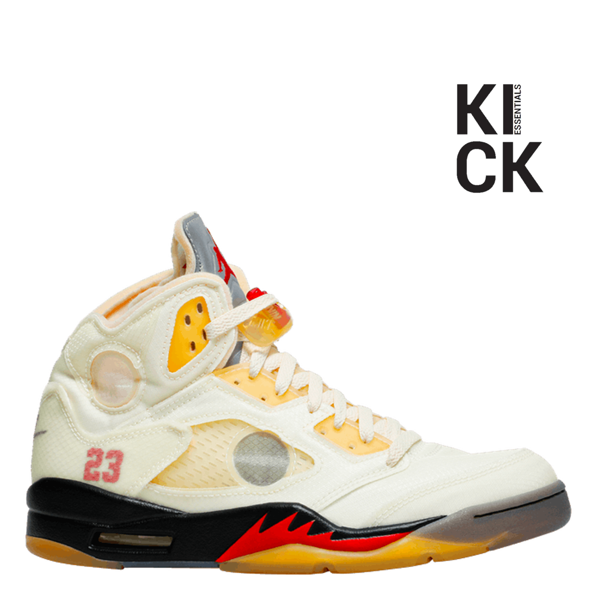 AIR JORDAN 5 RETRO 'OFF-WHITE SAIL'