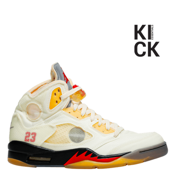 AIR JORDAN 5 RETRO 'OFF-WHITE SAIL'