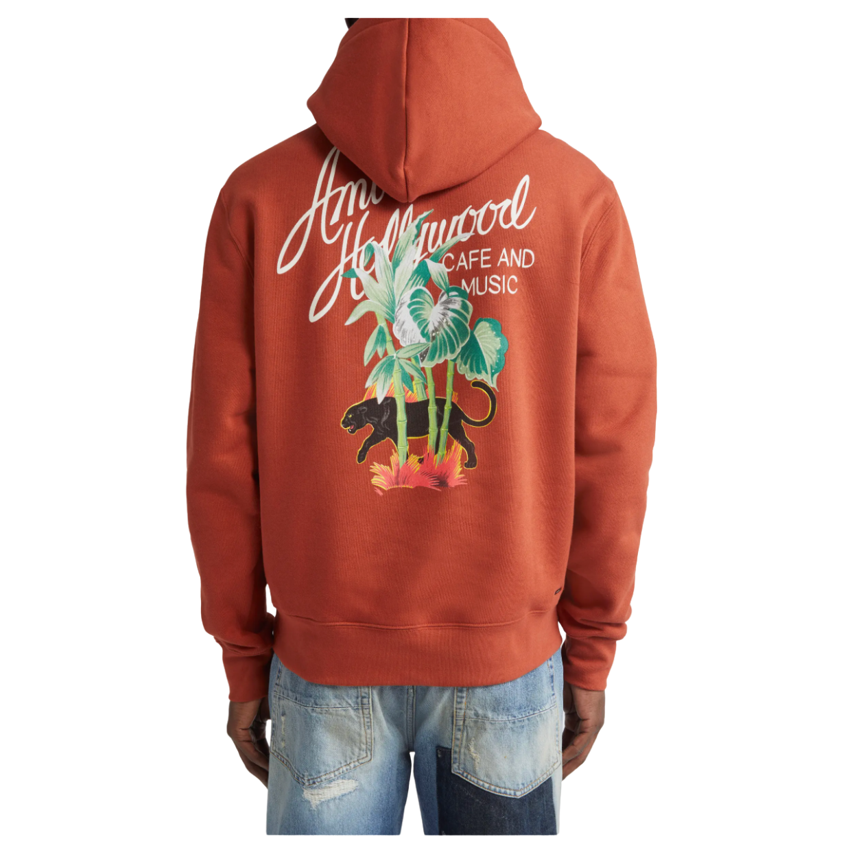 AMIRI HOODIE 'HOLLYWOOD GRAPHIC RED'