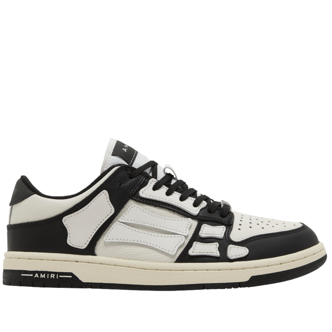 AMIRI SKEL LOW 'BLACK WHITE'