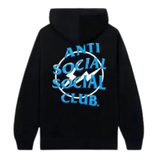 ANTI SOCIAL HOODIE 'FRAGMENT PETALS BLACK BLUE'