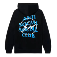 ANTI SOCIAL HOODIE 'FRAGMENT PETALS BLACK BLUE'