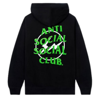 ANTI SOCIAL HOODIE 'FRAGMENT PETALS BLACK GREEN'