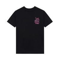 ANTI SOCIAL TEE 'CORAL CRUSH BLACK'