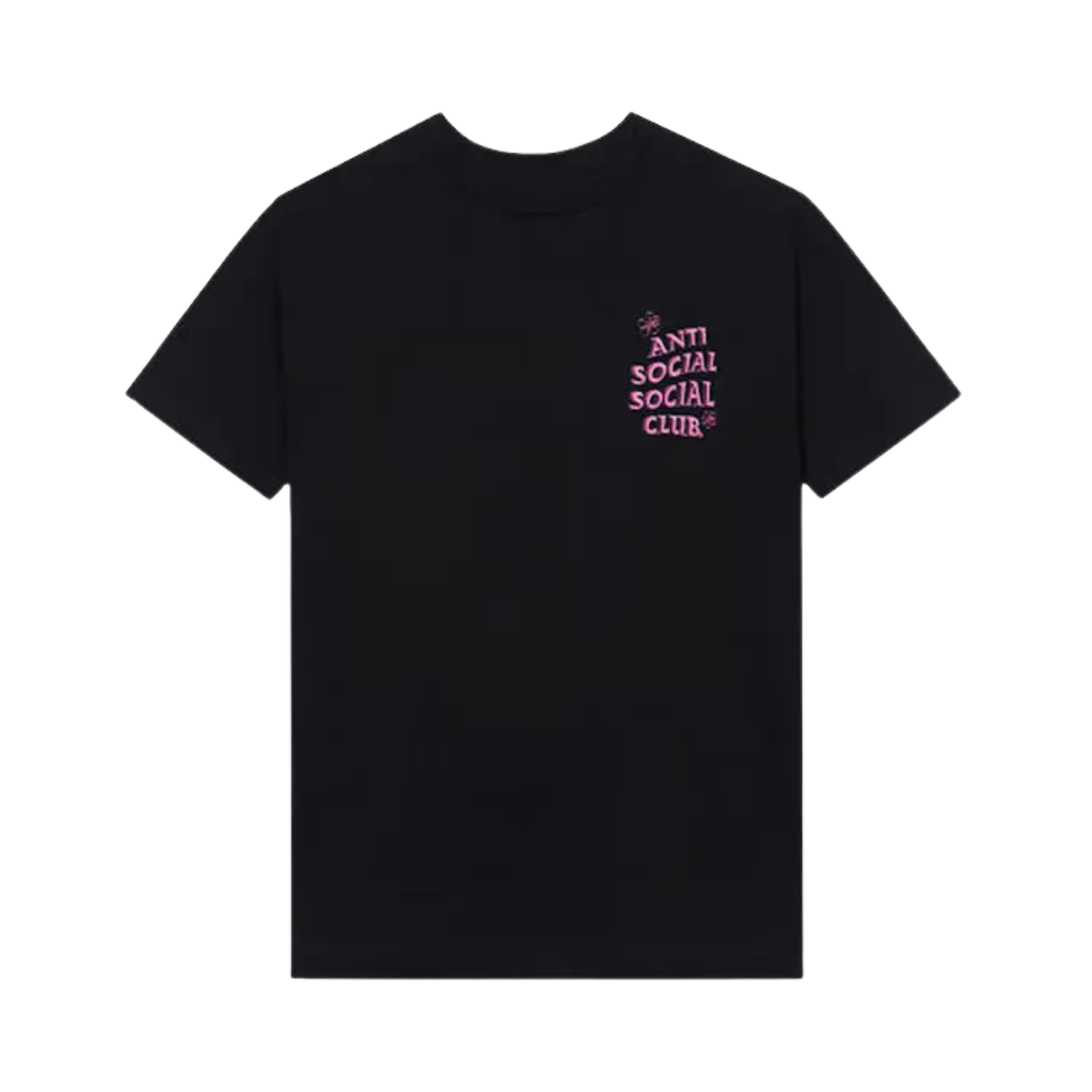 ANTI SOCIAL TEE 'CORAL CRUSH BLACK'