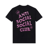 ANTI SOCIAL TEE 'CORAL CRUSH BLACK'