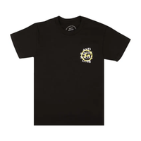 ANTI SOCIAL TEE 'FRAGMENT BLACK YELLOW BOLT'