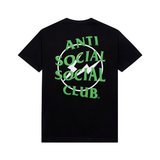 ANTI SOCIAL TEE 'FRAGMENT PRECIOUS PETALS BLACK GREEN'