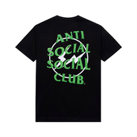 ANTI SOCIAL TEE 'FRAGMENT PRECIOUS PETALS BLACK GREEN'