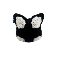 ARKYVE HAT 'CAT BLACK SNOWFLAKE'