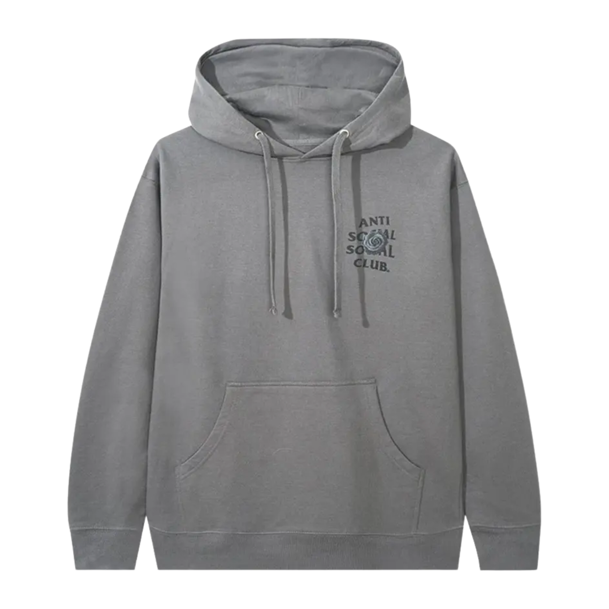 ANTI SOCIAL HOODIE 'BAT EMOJI GREY'
