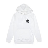 ANTI SOCIAL HOODIE 'BAT EMOJI WHITE'