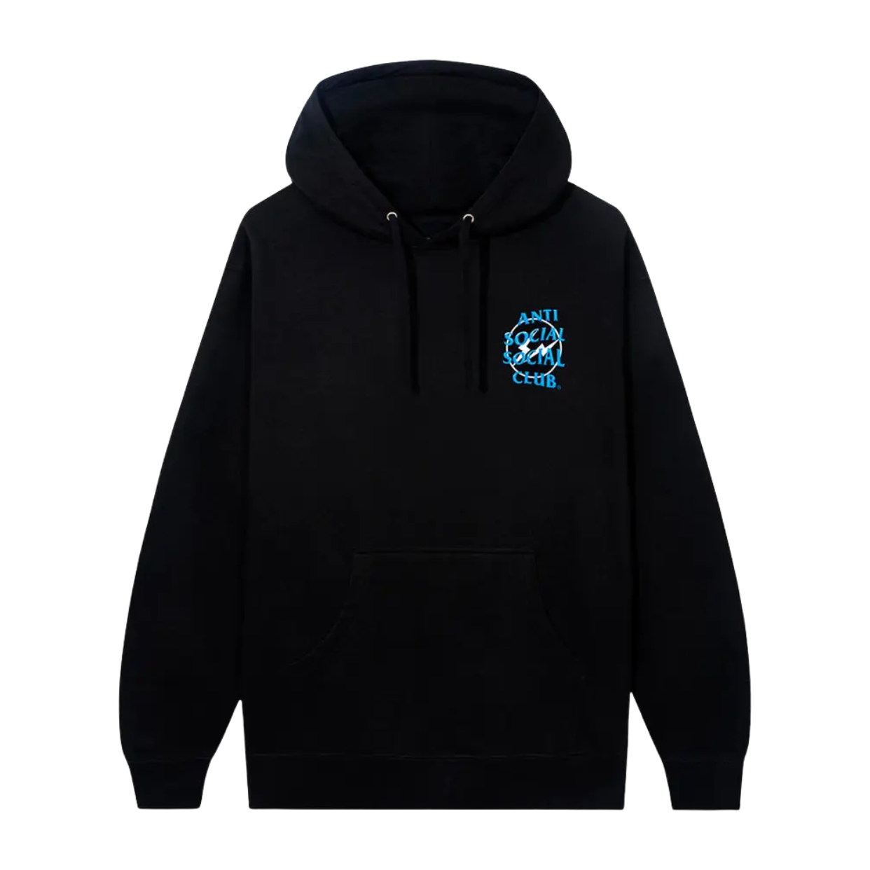 ANTI SOCIAL HOODIE 'FRAGMENT PETALS BLACK BLUE'