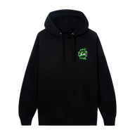 ANTI SOCIAL HOODIE 'FRAGMENT PETALS BLACK GREEN'