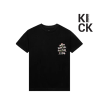 ANTI SOCIAL TEE 'PINK BLACK ROSES'