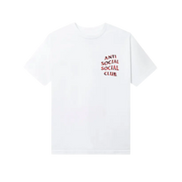 ANTI SOCIAL TEE 'CANCELED AGAIN RED WHITE'
