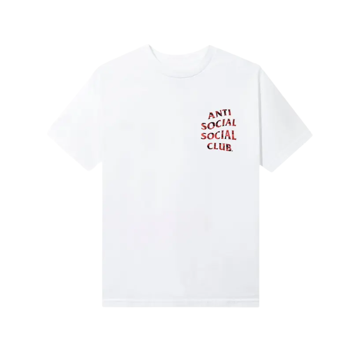 ANTI SOCIAL TEE 'CANCELED AGAIN RED WHITE'