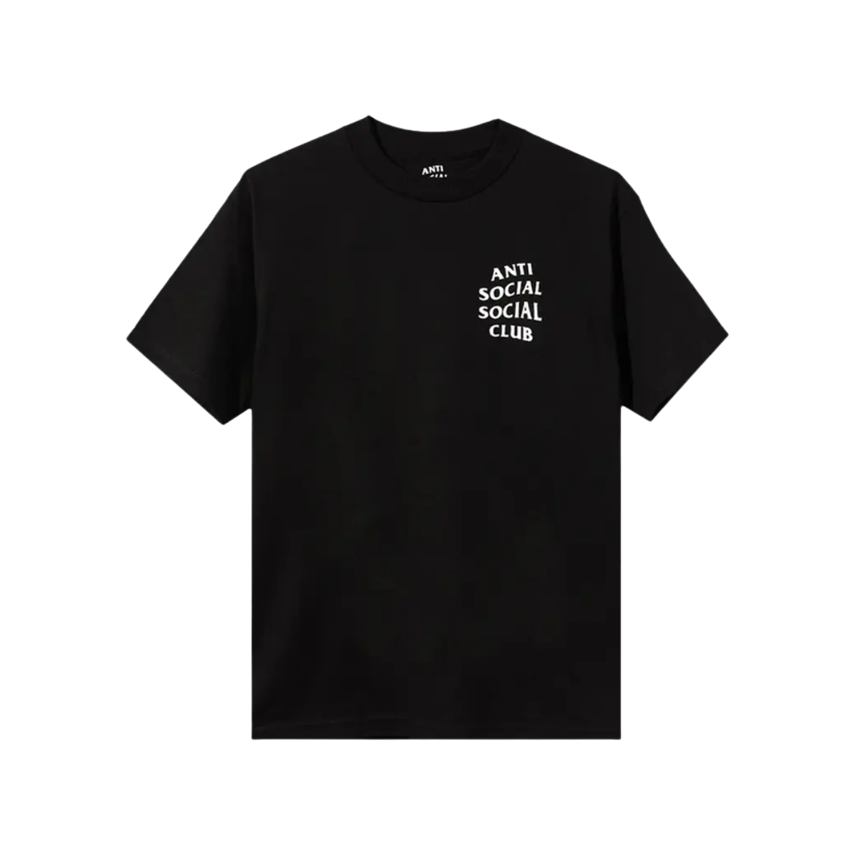 ANTI SOCIAL TEE 'LOGO BLACK'