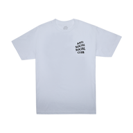 ANTI SOCIAL TEE 'LOGO WHITE'