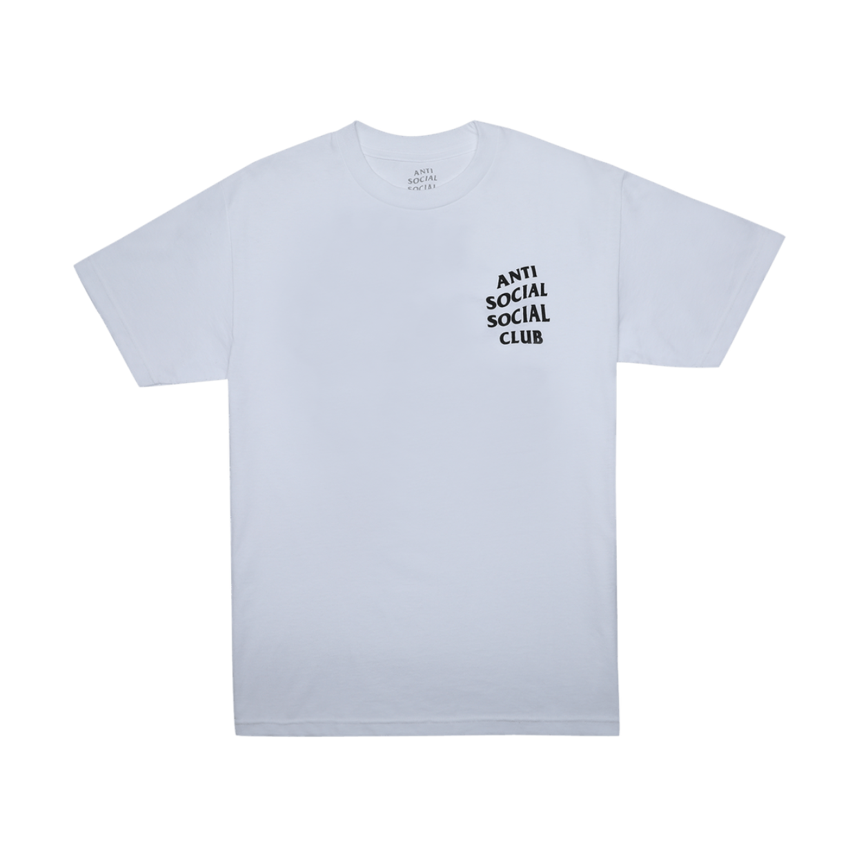 ANTI SOCIAL TEE 'LOGO WHITE'