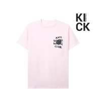 ANTI SOCIAL TEE 'PINK BAT EMOJI'