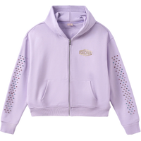 AZVA ZIP HOODIE 'CRYSTAL CACTUS LAVENDER'