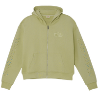 AZVA ZIP HOODIE 'CRYSTAL CACTUS MINT'