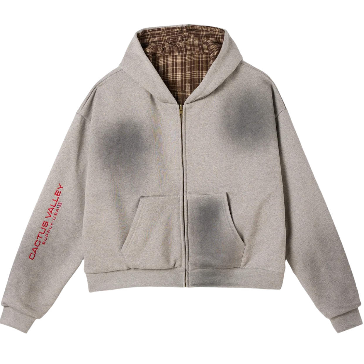 AZVA HOODIE 'SPLIT TONE'