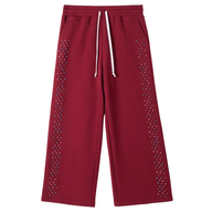AZVA PANT 'CRYSTAL CACTUS RED'