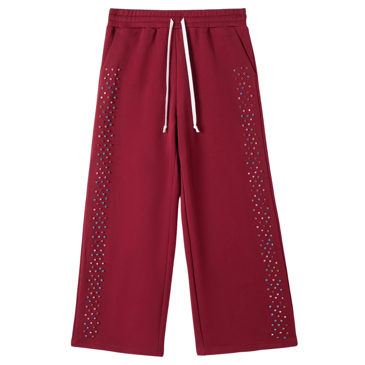 AZVA PANT 'CRYSTAL CACTUS RED'