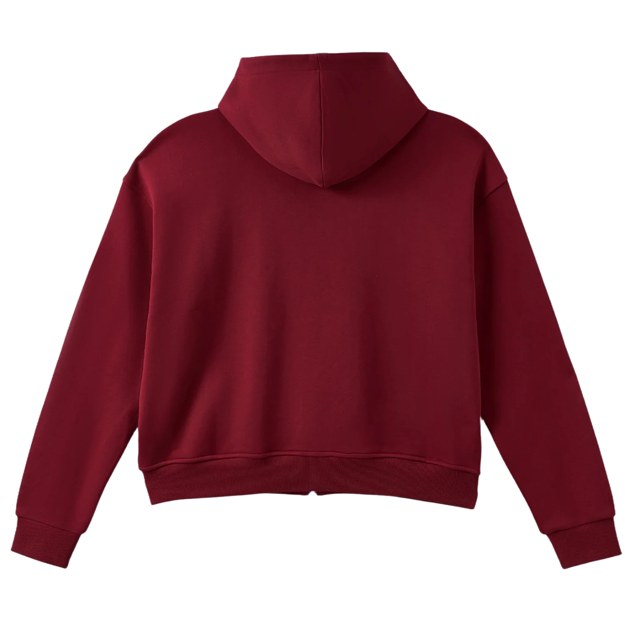 AZVA ZIP HOODIE 'CRYSTAL CACTUS RED'