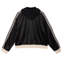 AZVA ZIP HOODIE 'STRIPED VALLEY'