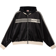 AZVA ZIP HOODIE 'STRIPED VALLEY'