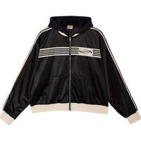 AZVA ZIP HOODIE 'STRIPED VALLEY'