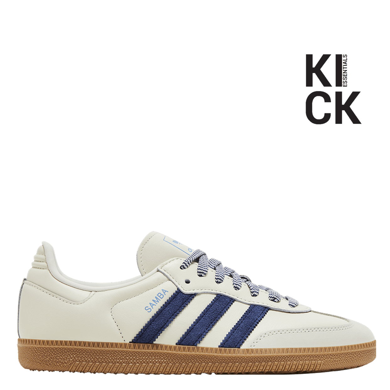 ADIDAS SAMBA (W) 'OFF WHITE DARK BLUE'