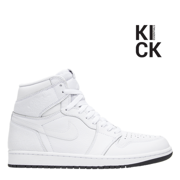 AIR JORDAN 1 RETRO HIGH OG 'WHITE PERFORATED'