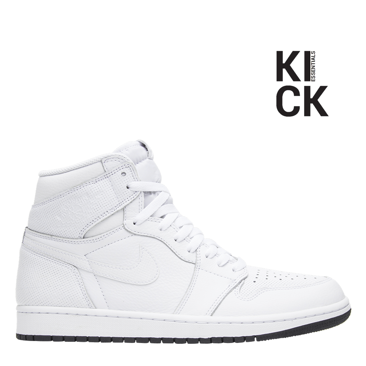 AIR JORDAN 1 RETRO HIGH OG 'WHITE PERFORATED'