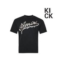AMIRI TEE 'FILIGREE BLACK'