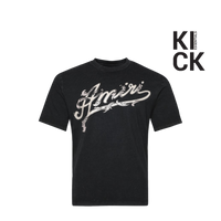 AMIRI TEE 'FILIGREE BLACK'