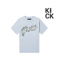 AMIRI TEE 'FILIGREE ASHLEY BLUE'