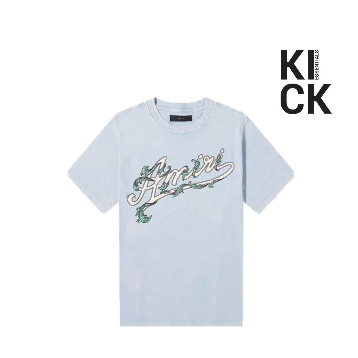 AMIRI TEE 'FILIGREE ASHLEY BLUE'