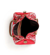 VALE FOREVER DUFFLE BAG ‘LEATHER RED’