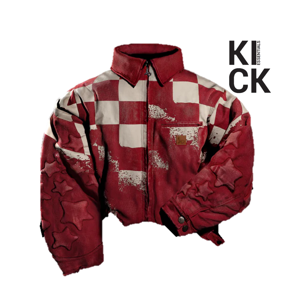 BADSON JACKET 'HEAVY PADDED RED'