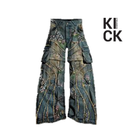 BADSON PANT 'COUNTRYSIDE OVERGROWTH DENIM'