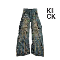 BADSON PANT 'COUNTRYSIDE OVERGROWTH DENIM'