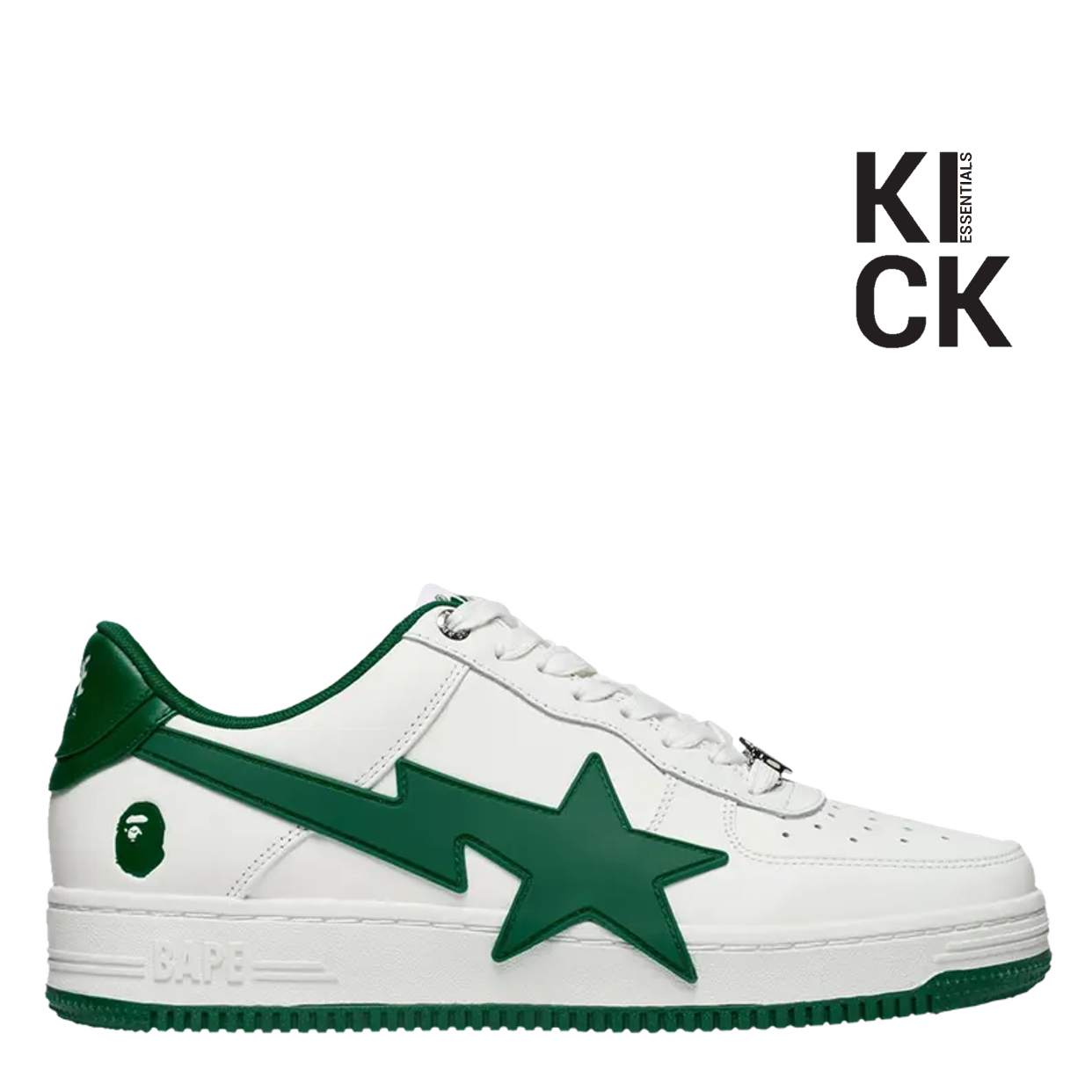 BAPESTA 'LOW #2 WHITE GREEN'