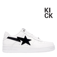 BAPESTA 'LOW #2 WHITE PATENT'