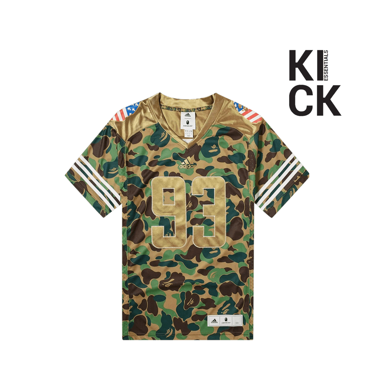 BAPE JERSEY 'ADIDAS GREEN'