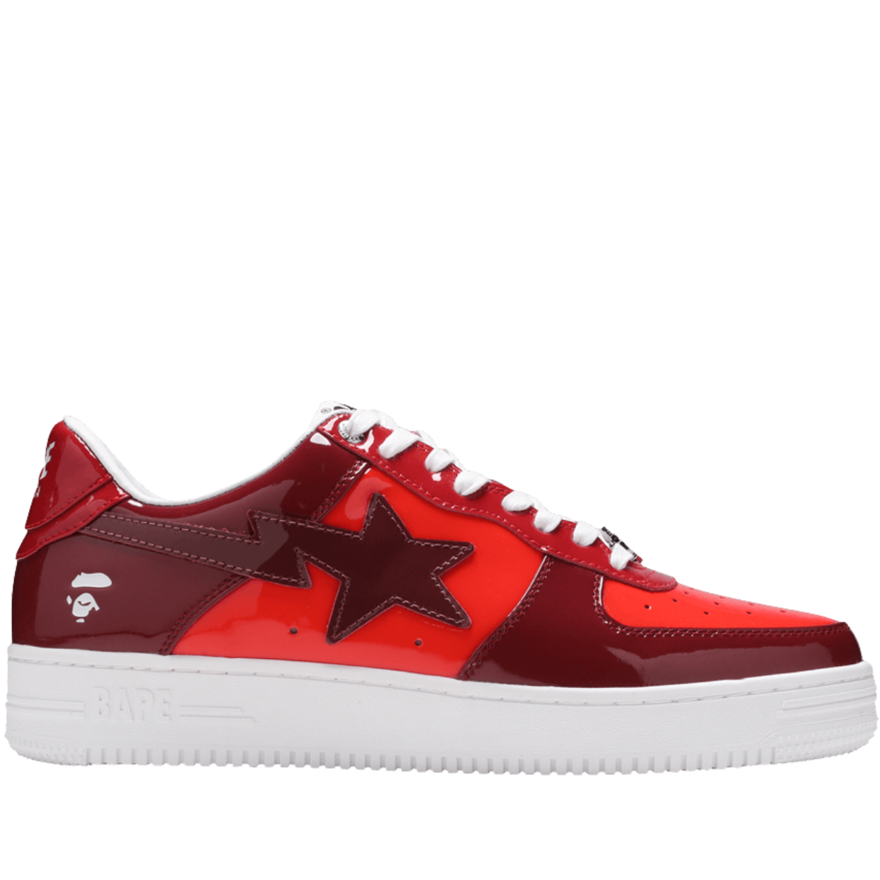 BAPE BAPESTA LOW 'COLOR CAMO COMBO RED'