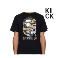 BAPE TEE '1ST CAMO BY BAPE BLACK'